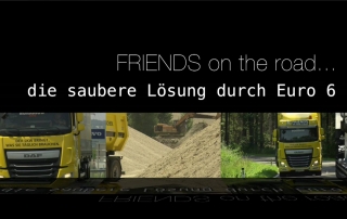 Themenspot „FRIENDS on the road … die saubere Lösung durch Euro 6“